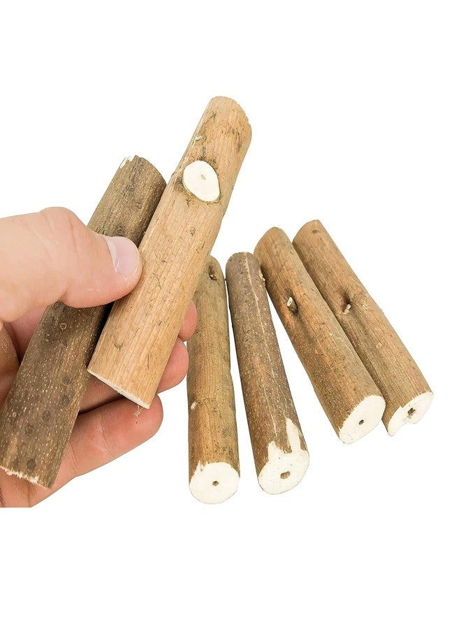 JOYNAGAR 10-Piece Sola Wood Log Chewing Toy for Parrot, Cockateil, Parakeet, Budgie, Conures, Amazon, African Grey, Macaws, Cockatoo, Eclectus and Other| 12 cm Long - Image 5